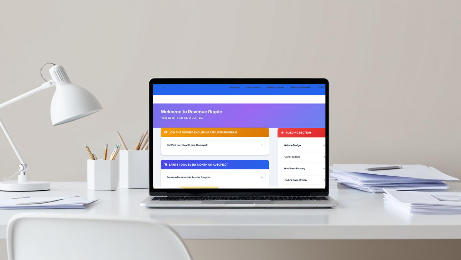 Rewards Ripple Solutions Program Revenue Ripple – AI-Powered Marketing Training & Membership